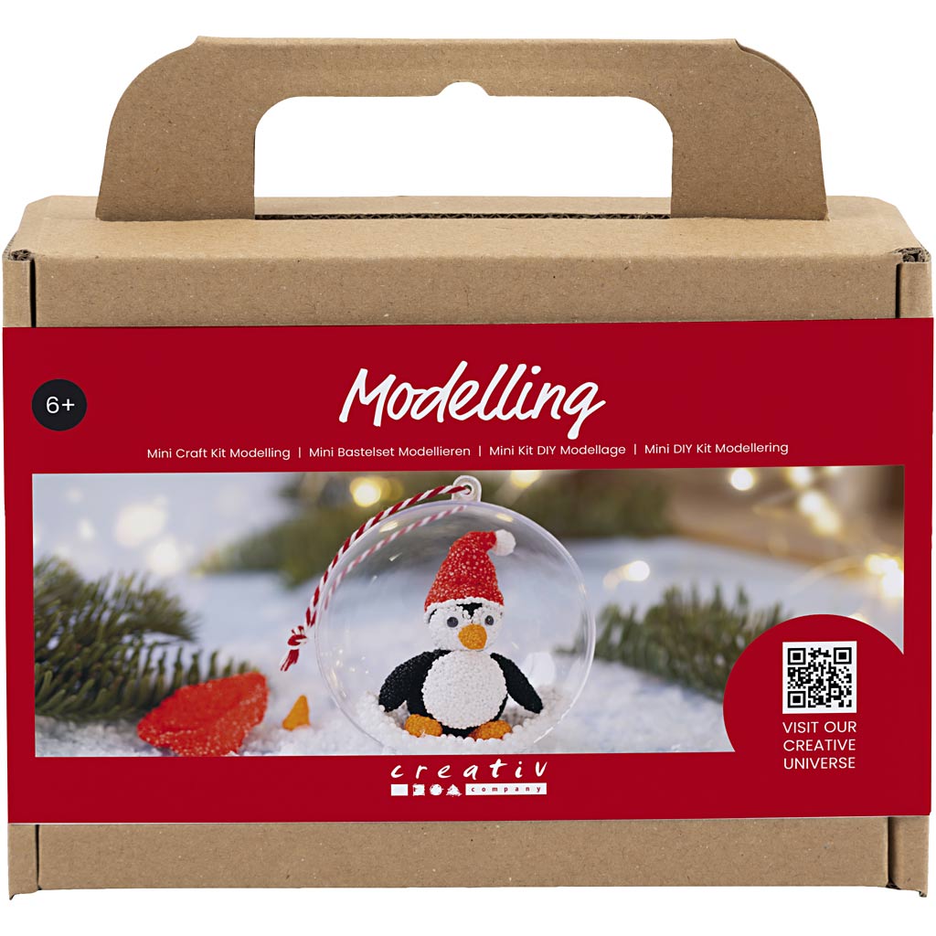 Kerstbal pinguïn